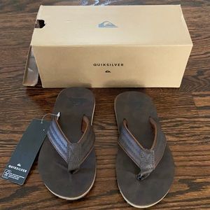 Boys Brown Flip Flops - Brand New!